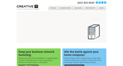 Desktop Screenshot of creativeitaz.com
